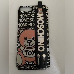 Moschino phone case 3” by 6 “ new